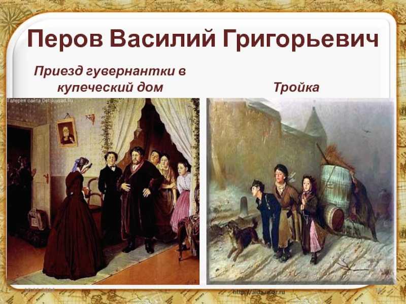 Картина «тройка» в.г. перова: история создания и описание