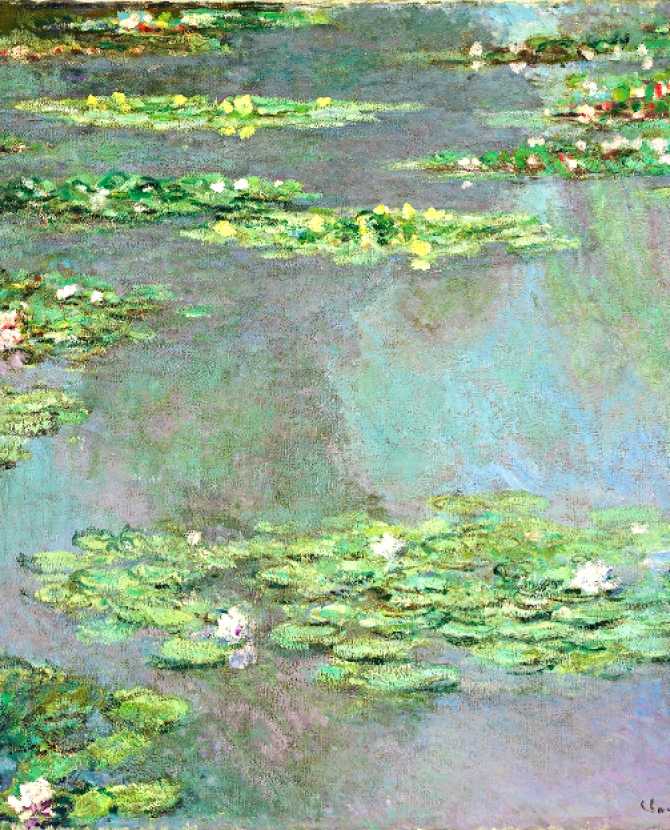 Кувшинки (водяные лилии) клод моне - топ 5 самых извесных картин цикла