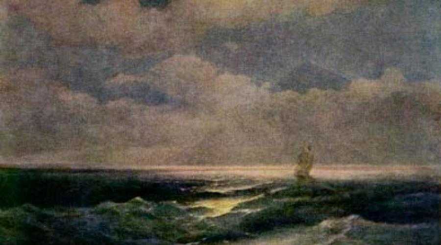 Айвазовский "босфор в лунную ночь" описание картины, анализ, сочинение - art music